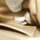 CHANEL Chain Matelasse Shoulder Bag Lamb Skin 2way Pink Gold CC Auth ARZ510V-10