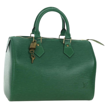 LOUIS VUITTON Epi Speedy 25 Hand Bag Borneo Green M43014 LV Auth ARZ513SAV