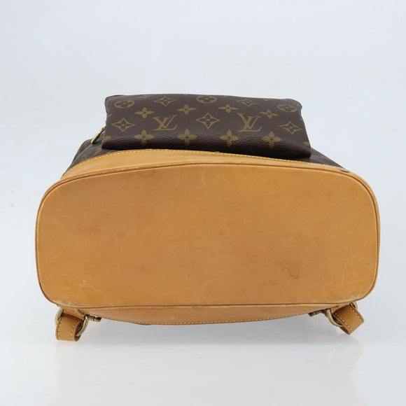LOUIS VUITTON Monogram Montsouris GM Backpack M51135 LV Auth ARZ520A