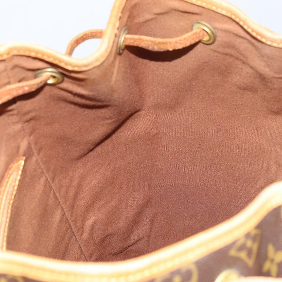 LOUIS VUITTON Monogram Montsouris GM Backpack M51135 LV Auth ARZ520A