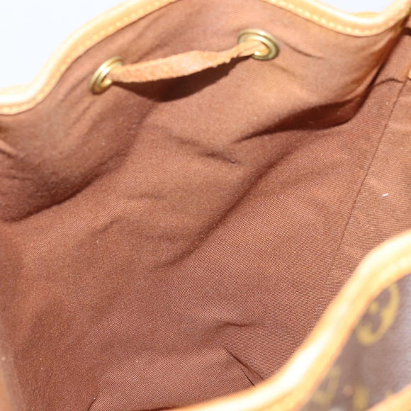 LOUIS VUITTON Monogram Montsouris GM Backpack M51135 LV Auth ARZ520A