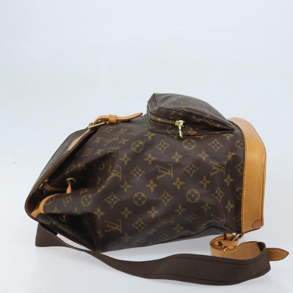 LOUIS VUITTON Monogram Montsouris GM Backpack M51135 LV Auth ARZ520A