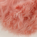 Miu Miu Chain Shoulder Bag fur Pink Silver Auth ARZ527M-13