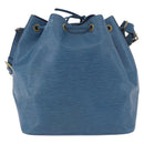 LOUIS VUITTON Epi Petit Noe Shoulder Bag Blue M44105 LV Auth ARZ531-2