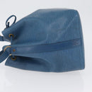 LOUIS VUITTON Epi Petit Noe Shoulder Bag Blue M44105 LV Auth ARZ531-4