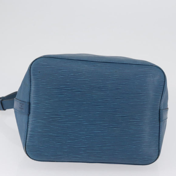LOUIS VUITTON Epi Petit Noe Shoulder Bag Blue M44105 LV Auth ARZ531