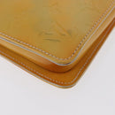 LOUIS VUITTON Monogram Vernis Lexington Pouch Gris M91056 LV Auth ARZ536-9