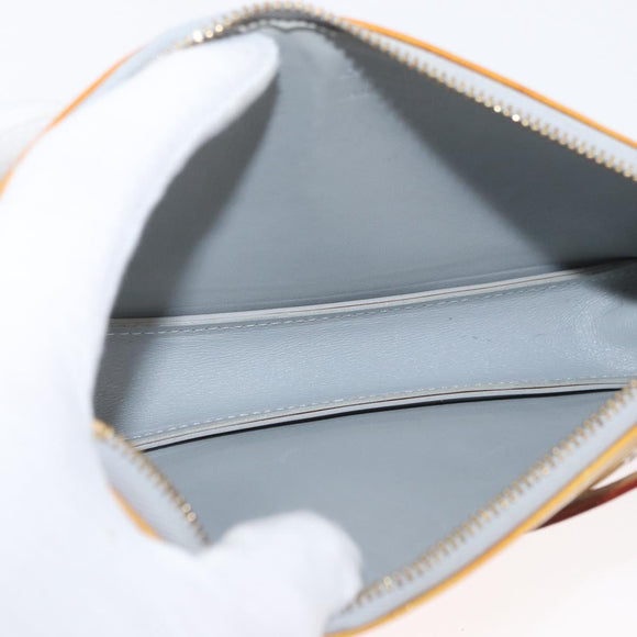LOUIS VUITTON Monogram Vernis Lexington Pouch Gris M91056 LV Auth ARZ536