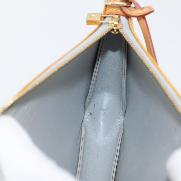 LOUIS VUITTON Monogram Vernis Lexington Pouch Gris M91056 LV Auth ARZ536