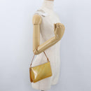 LOUIS VUITTON Monogram Vernis Lexington Pouch Gris M91056 LV Auth ARZ536-21