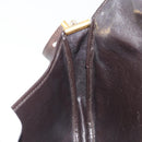 Christian Dior Trotter Canvas Shoulder Bag Beige Gold Auth ARZ539-20