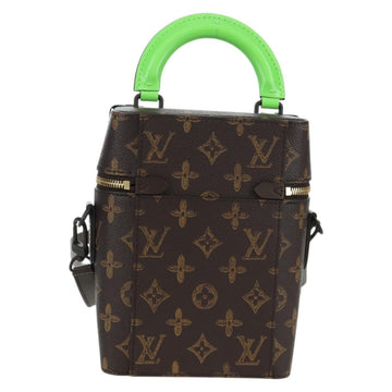 LOUIS VUITTON Monogram Vertical Box Trunk Shoulder Bag M59664 LV Auth ARZ543SAM - 0