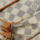 LOUIS VUITTON Damier Azur Saumur 30 Schoudertas SPO N48202 LV Auth ARZ546V-16