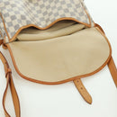LOUIS VUITTON Damier Azur Saumur 30 Schoudertas SPO N48202 LV Auth ARZ546V-27