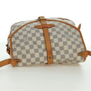 LOUIS VUITTON Damier Azur Saumur 30 Schoudertas SPO N48202 LV Auth ARZ546V-6