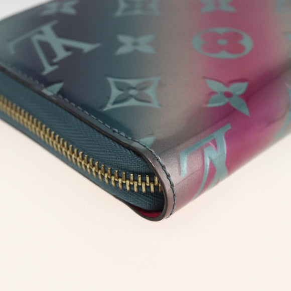 LOUIS VUITTON Vernis Zippy Wallet Long Wallet Multicolor M90520 LV Auth ARZ549M