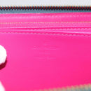 LOUIS VUITTON Vernis Zippy Wallet Long Wallet Multicolor M90520 LV Auth ARZ549M-17