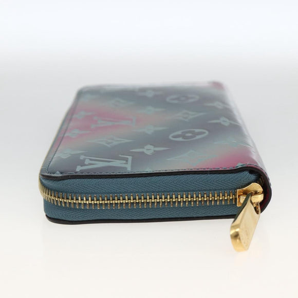 LOUIS VUITTON Vernis Zippy Wallet Long Wallet Multicolor M90520 LV Auth ARZ549M