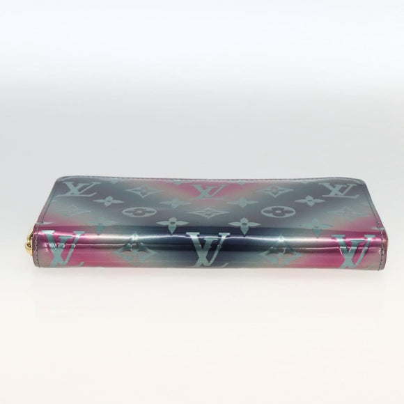LOUIS VUITTON Vernis Zippy Wallet Long Wallet Multicolor M90520 LV Auth ARZ549M