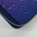 LOUIS VUITTON Taurillon Illusion Zippy Wallet Vertical M81243 LV Auth ARZ552SAM-15