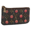 LOUIS VUITTON Monogram Cherry Pochette Cles Coin Purse M95042 LV Auth ARZ554-1