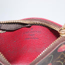 LOUIS VUITTON Monogram Cherry Pochette Cles Coin Purse M95042 LV Auth ARZ554-15