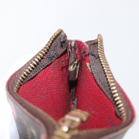 LOUIS VUITTON Monogram Cherry Pochette Cles Coin Purse M95042 LV Auth ARZ554