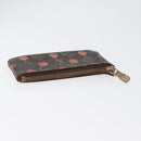 LOUIS VUITTON Monogram Cherry Pochette Cles Coin Purse M95042 LV Auth ARZ554-6