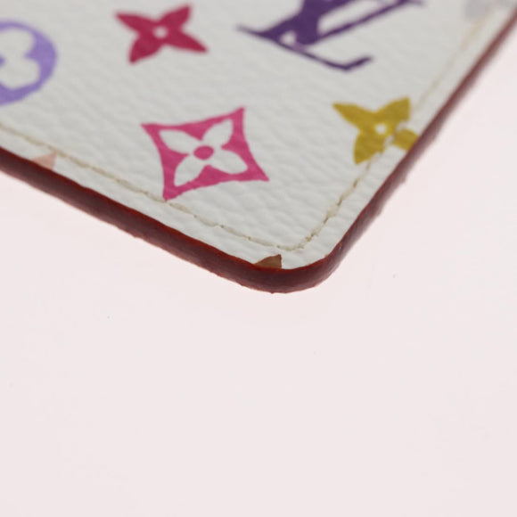 LOUIS VUITTON Monogram Multicolor Etui Miroir White M92651 LV Auth ARZ558