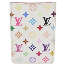 LOUIS VUITTON Monogram Multicolor Etui Miroir White M92651 LV Auth ARZ558-2