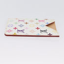 LOUIS VUITTON Monogram Multicolor Etui Miroir White M92651 LV Auth ARZ558-3