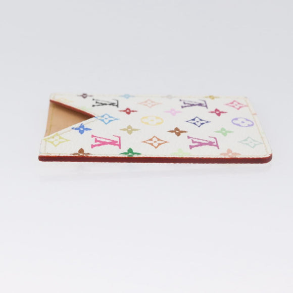 LOUIS VUITTON Monogram Multicolor Etui Miroir White M92651 LV Auth ARZ558