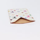 LOUIS VUITTON Monogram Multicolor Etui Miroir White M92651 LV Auth ARZ558-5