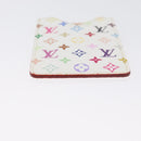 LOUIS VUITTON Monogram Multicolor Etui Miroir White M92651 LV Auth ARZ558-6