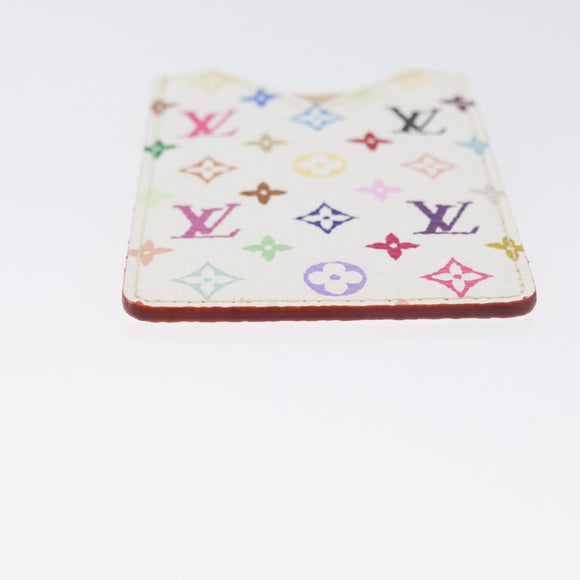 LOUIS VUITTON Monogram Multicolor Etui Miroir White M92651 LV Auth ARZ558