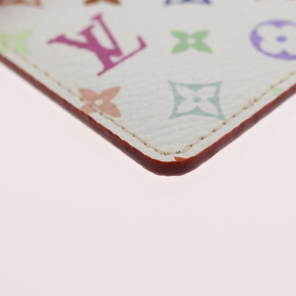 LOUIS VUITTON Monogram Multicolor Etui Miroir White M92651 LV Auth ARZ558