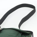 PRADA Shoulder Bag Nylon Green Silver Auth ARZ561-8