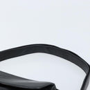 BOTTEGA VENETA INTRECCIATO Shoulder Bag Leather Black Gold Auth ARZ592-8