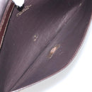 Christian Dior Trotter Canvas Shoulder Bag Brown Gold Auth ARZ598-17