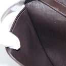Christian Dior Trotter Canvas Shoulder Bag Brown Gold Auth ARZ598-19