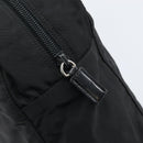 PRADA Hand Bag Nylon Black Silver Auth ARZ607-15