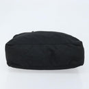 PRADA Hand Bag Nylon Black Silver Auth ARZ607-9