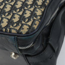 Christian Dior Trotter Canvas Shoulder Bag Navy Silver Auth ARZ611-14