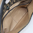 Christian Dior Trotter Canvas Shoulder Bag Navy Silver Auth ARZ611-20