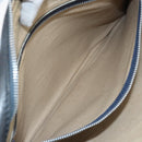 Christian Dior Trotter Canvas Shoulder Bag Navy Silver Auth ARZ611-23