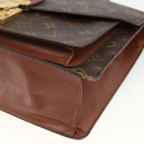 LOUIS VUITTON Monogram Monceau 28 Hand Bag 2way M51185 LV Auth ARZ613