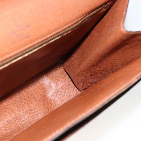 LOUIS VUITTON Monogram Monceau 28 Hand Bag 2way M51185 LV Auth ARZ613