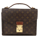 LOUIS VUITTON Monogram Monceau 28 Hand Bag 2way M51185 LV Auth ARZ613-13