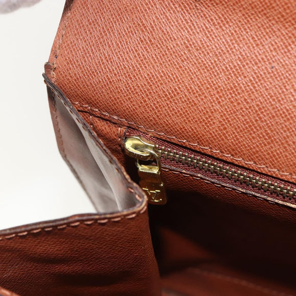 LOUIS VUITTON Monogram Monceau 28 Hand Bag 2way M51185 LV Auth ARZ613