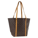 LOUIS VUITTON Monogram Sac Shopping Tote Bag M51108 LV Auth ARZ632-1